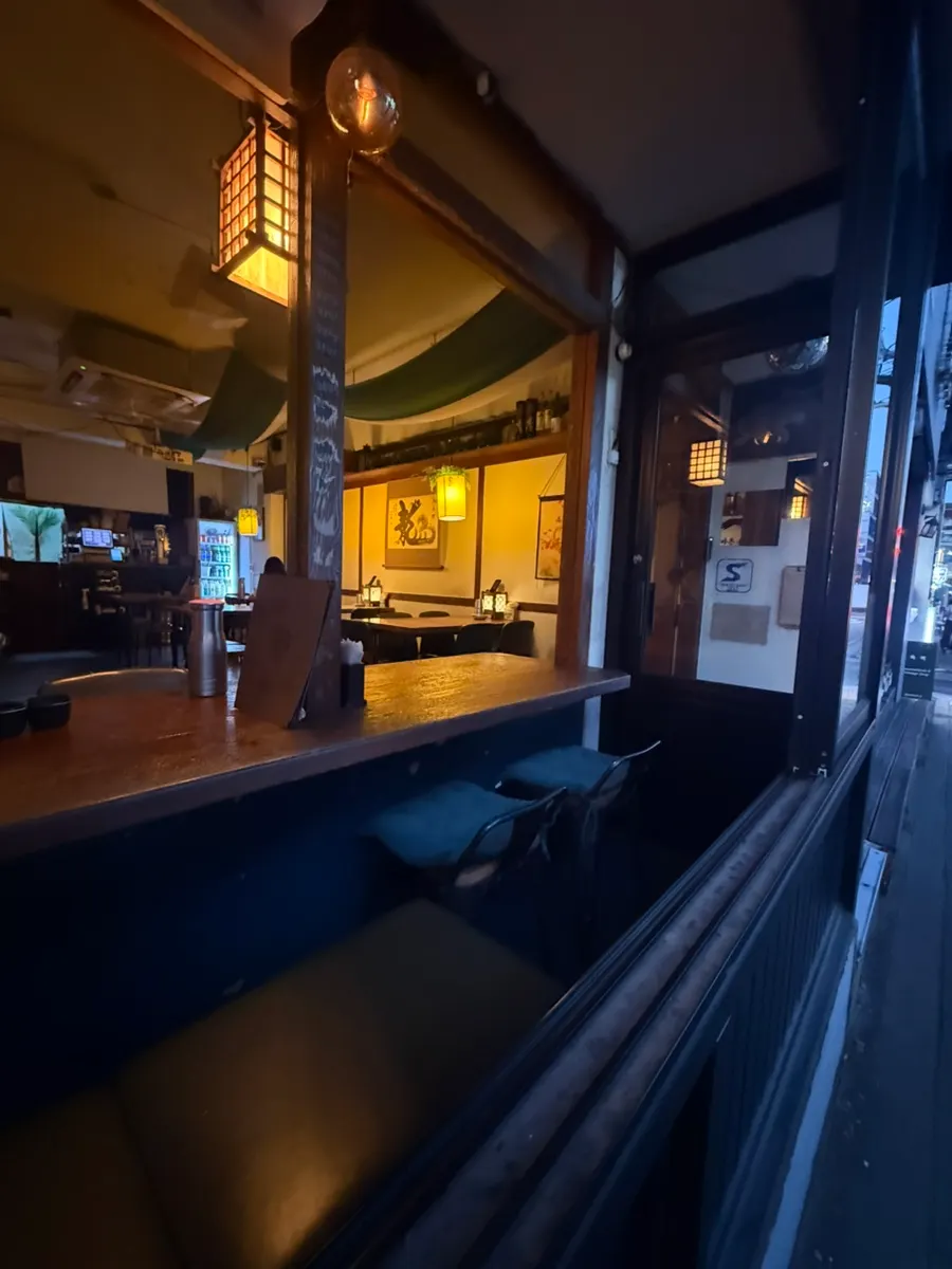 Bar interior with Korean-style decor