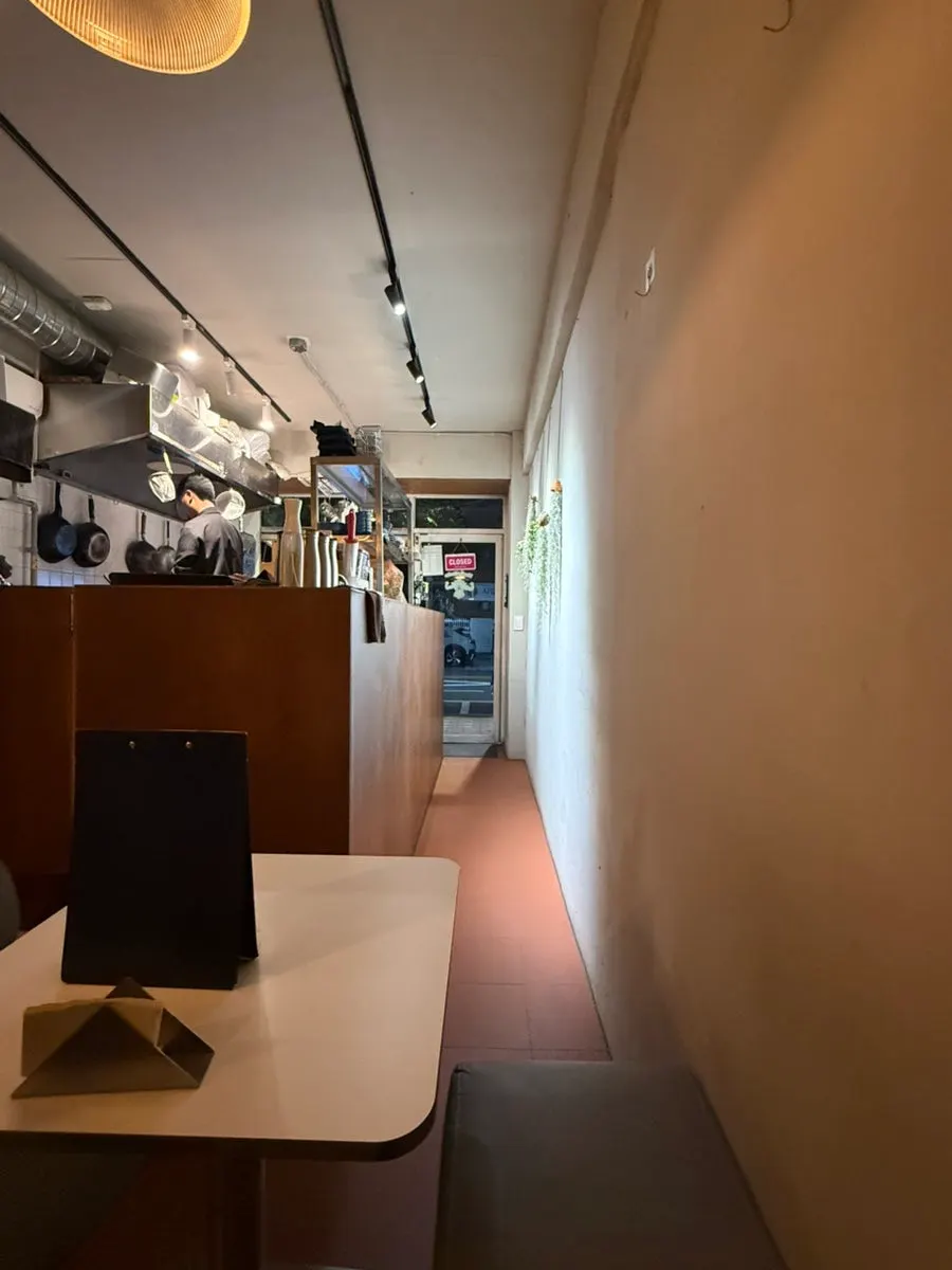 Cozy interior of Macho Nacho