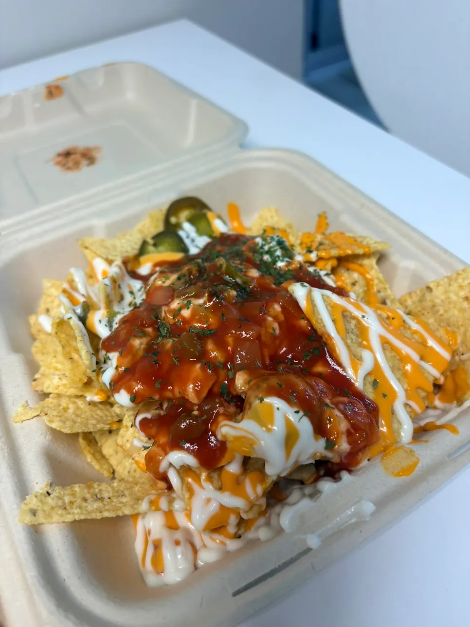 A full order of the ₩8,900 Macho Nacho