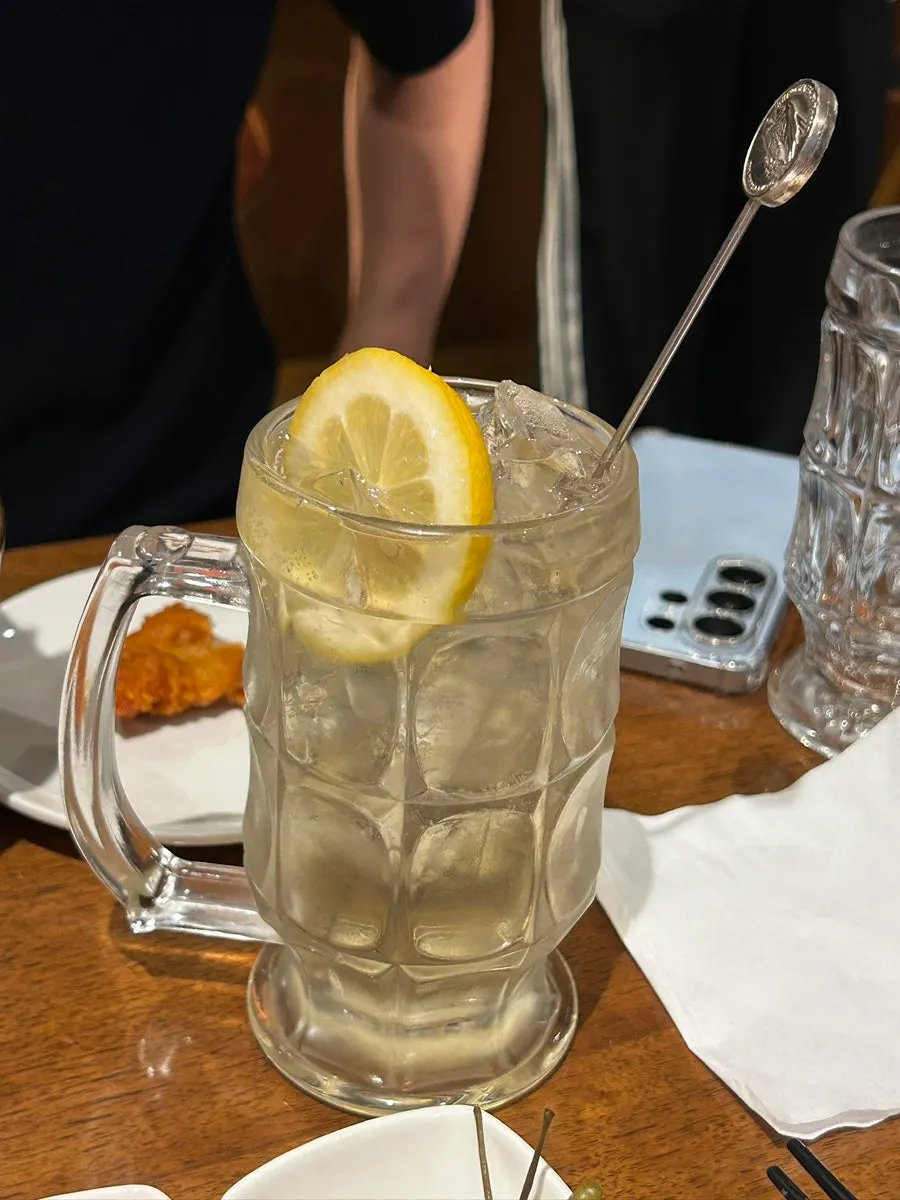 아사히 맥주와 일식 안주