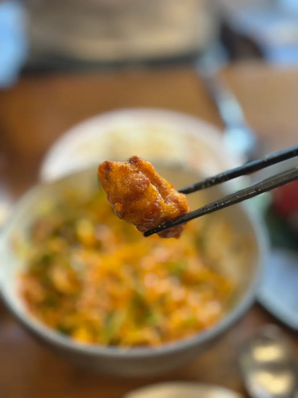 사이드 메뉴 가라아게 오 조각