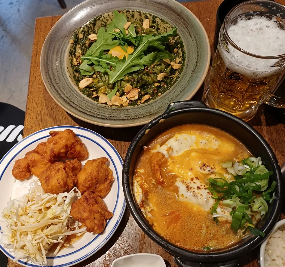 Padong futomaki and soba dishes