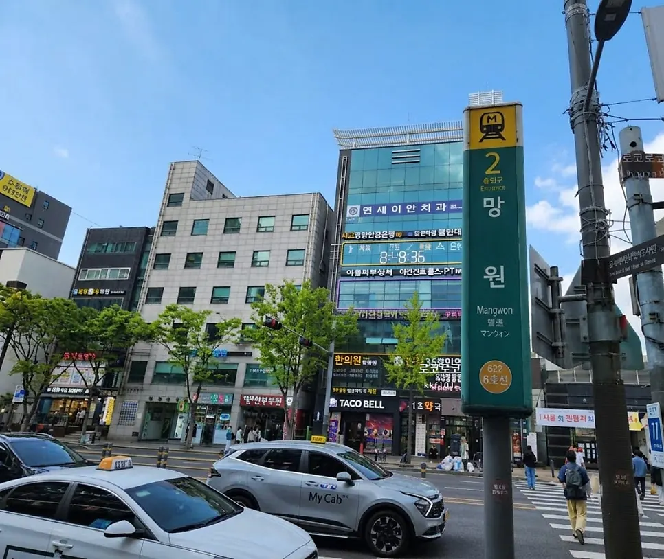 Directions to Padong from Mangwon Station