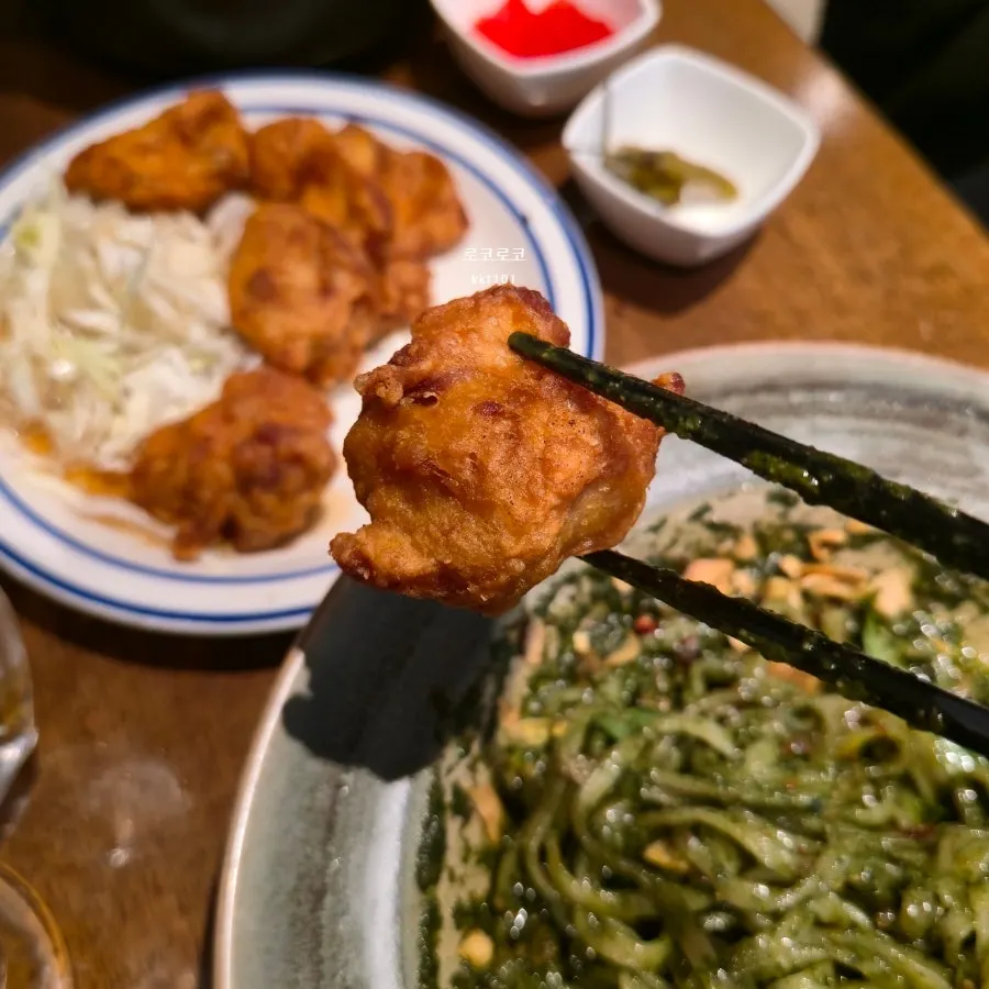 Five-piece karaage serving
