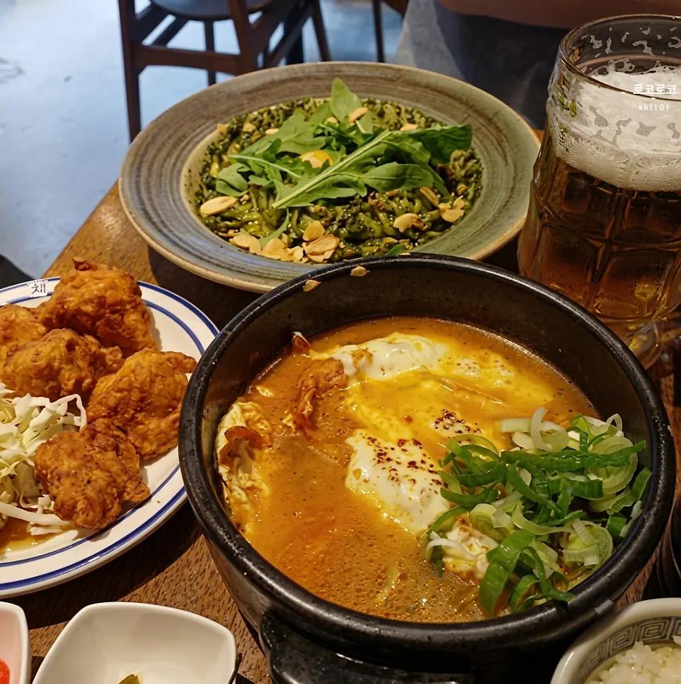 Padong's variety of Japanese dishes