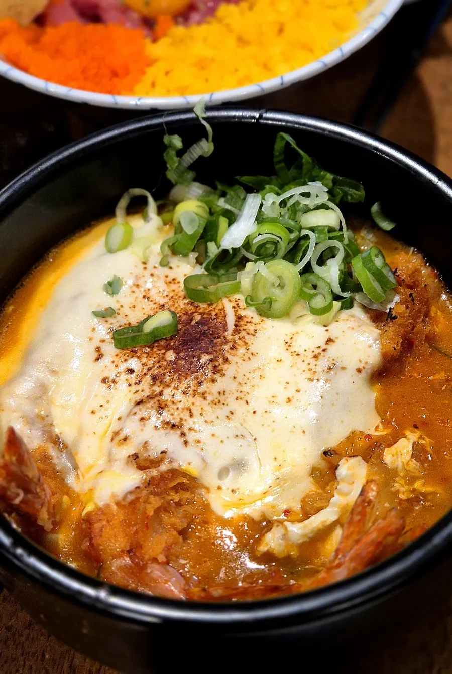 Padong kimchi cheese nabe