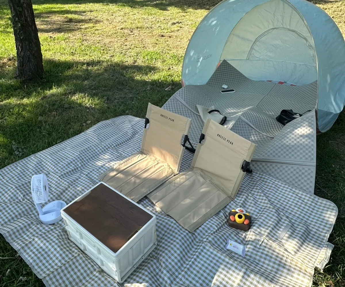 Mangwon Hangang Park picnic gear rental
