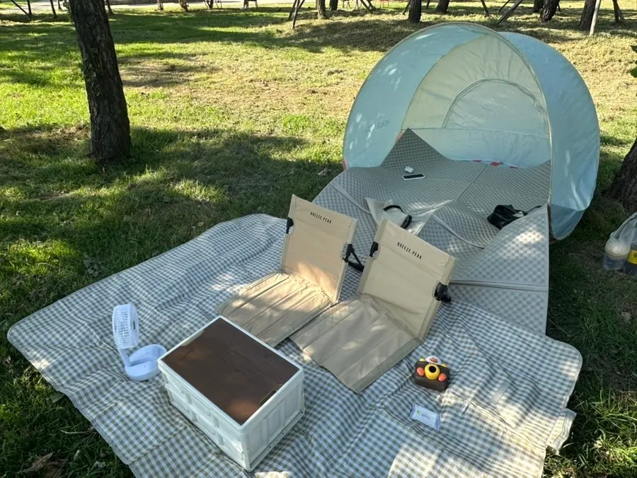 Mangwon Hangang Park picnic rental gear