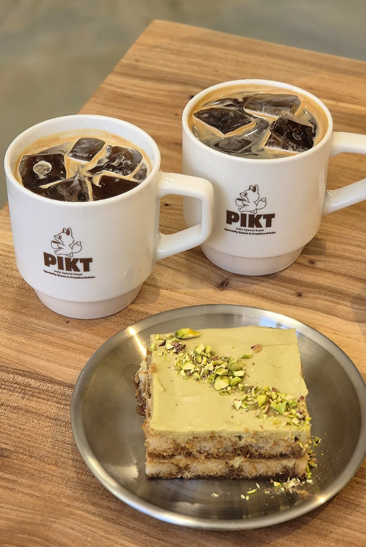Signature view of PICT Roastery café in Mangwon