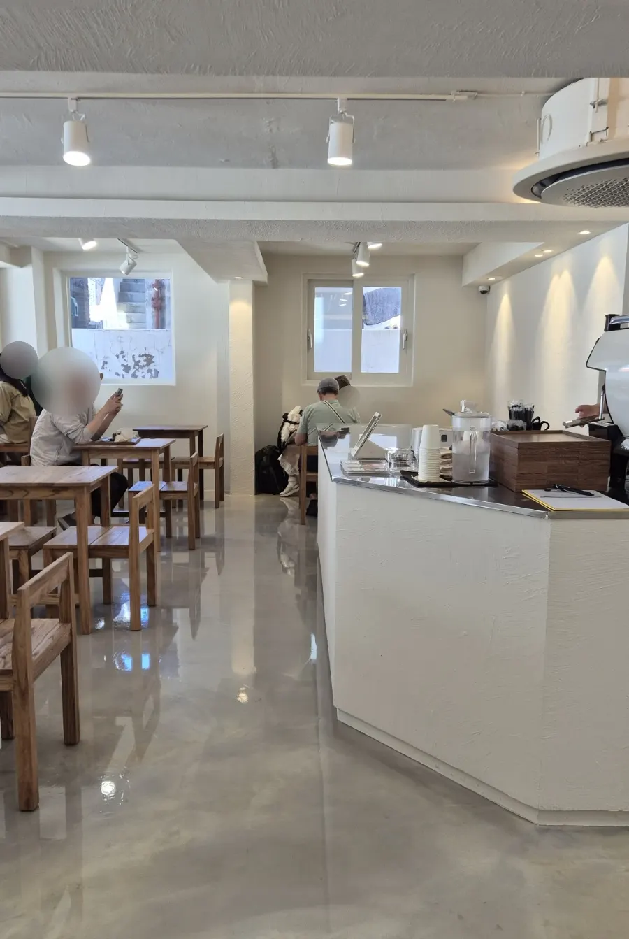 Calm interior space at PICT Roastery
