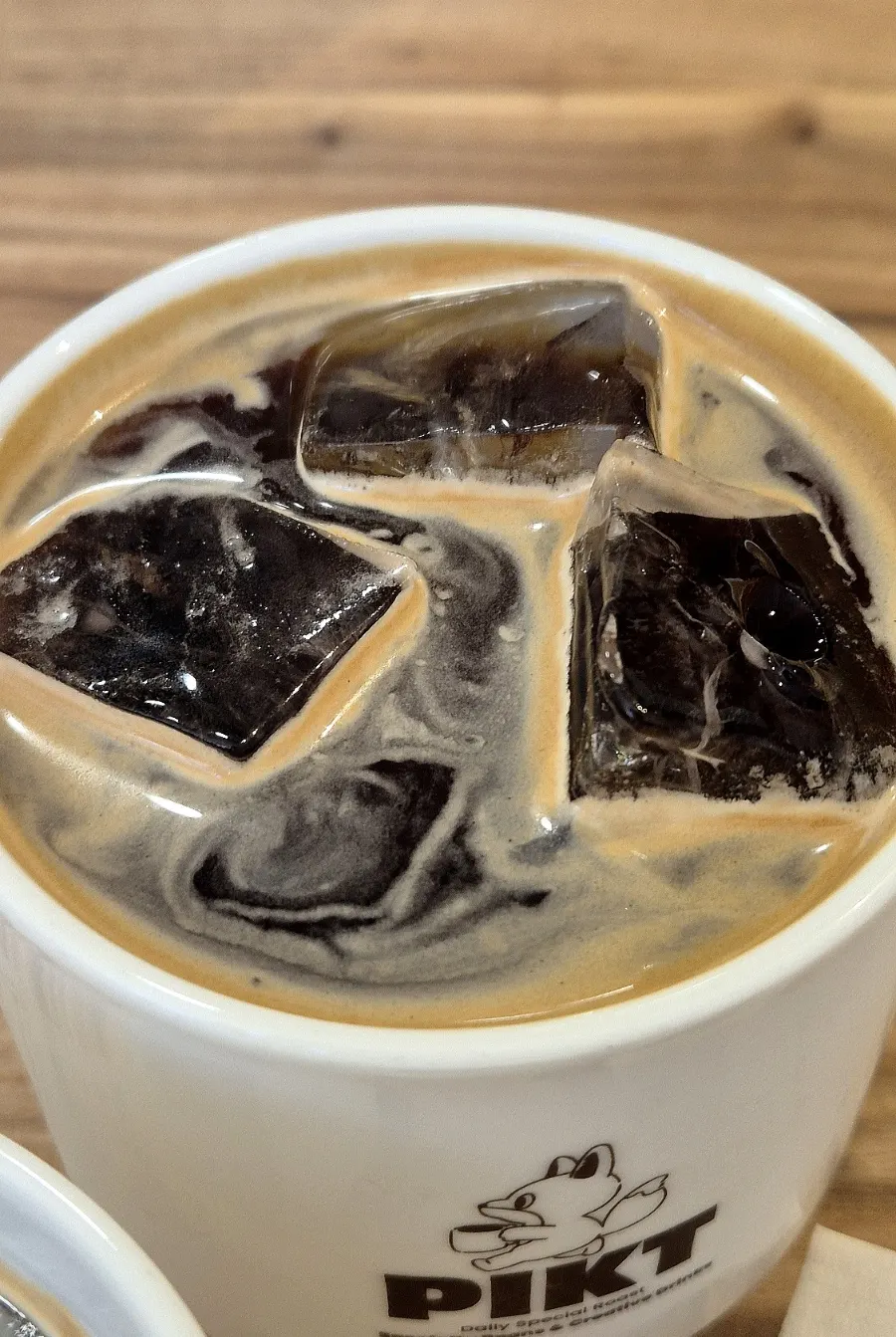 Coffee made with beans chosen to suit individual tastes