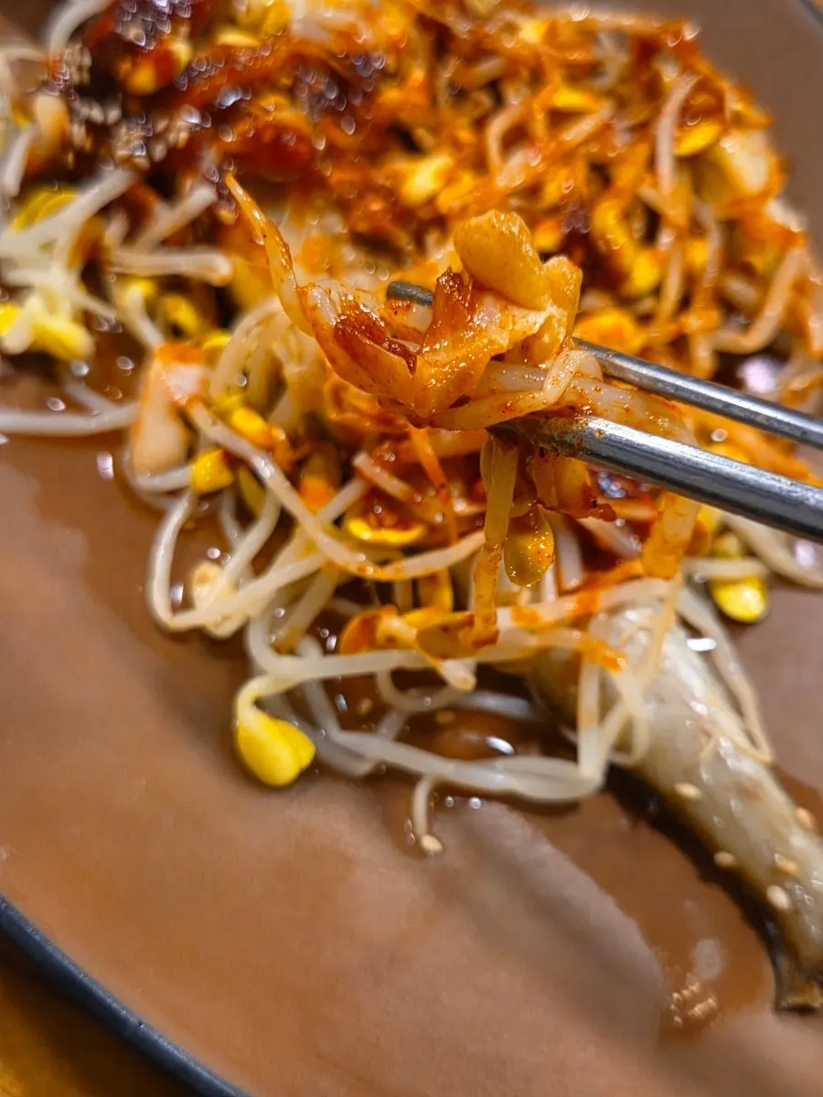 Cabbage salad and side dishes