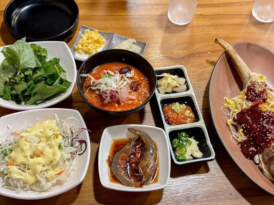 마포밤바다 기본 상차림 스끼다시