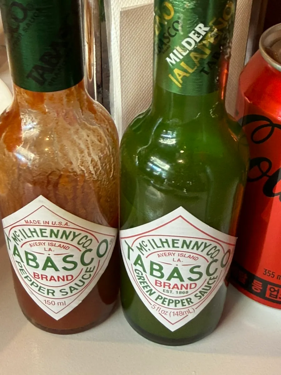 Table sauce at Taco Dot for adding spice