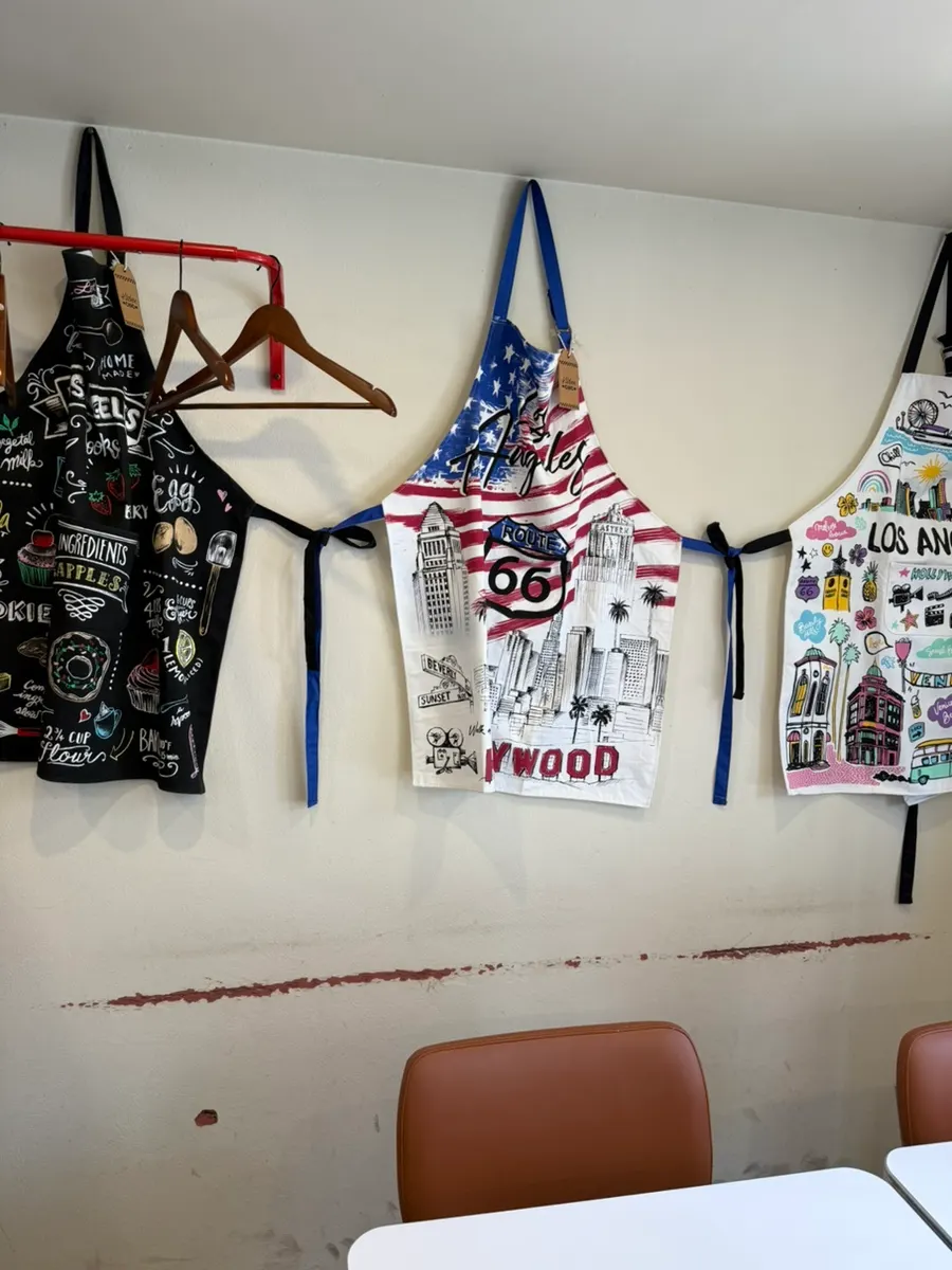 Interior decor details inside Taco Dot