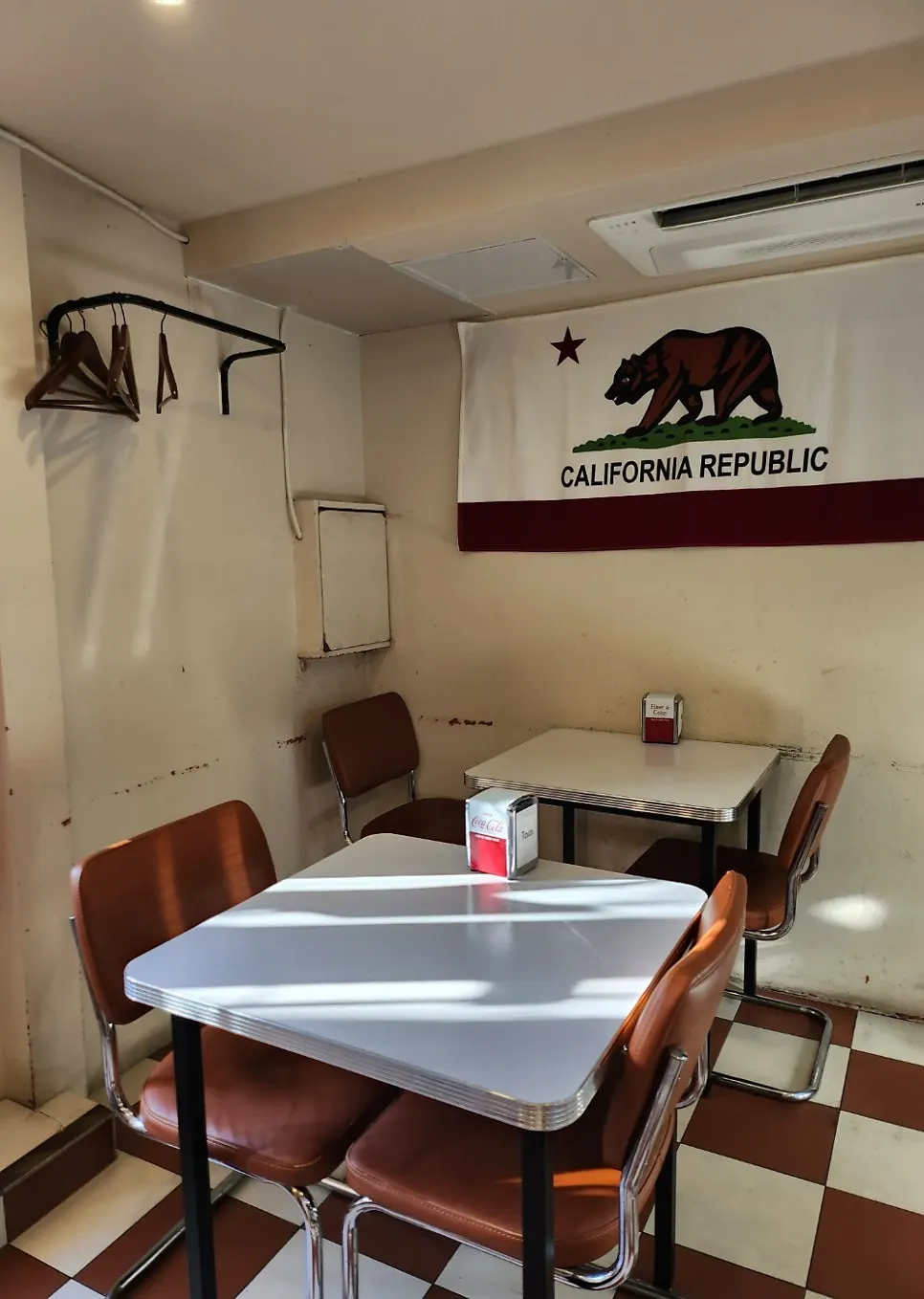 Taco Dot interior tables and décor