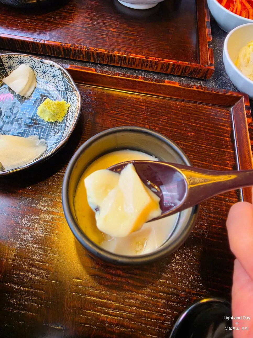 Manmok's smooth chawanmushi steamed egg custard