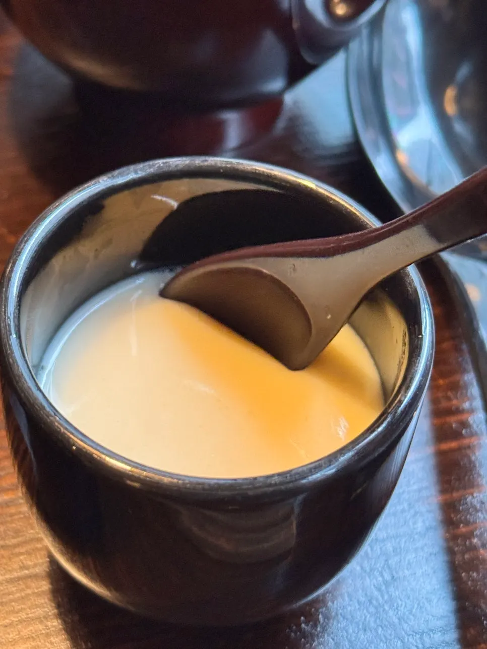 Smoothly steamed chawanmushi egg custard