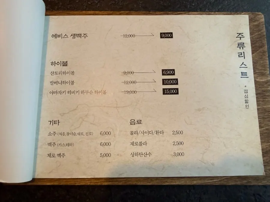 Guide to Manmok's set meal composition