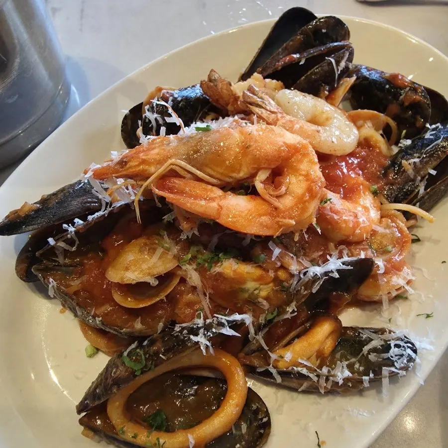 Table at Mano di Chef Myeongdong Branch after finishing the meal