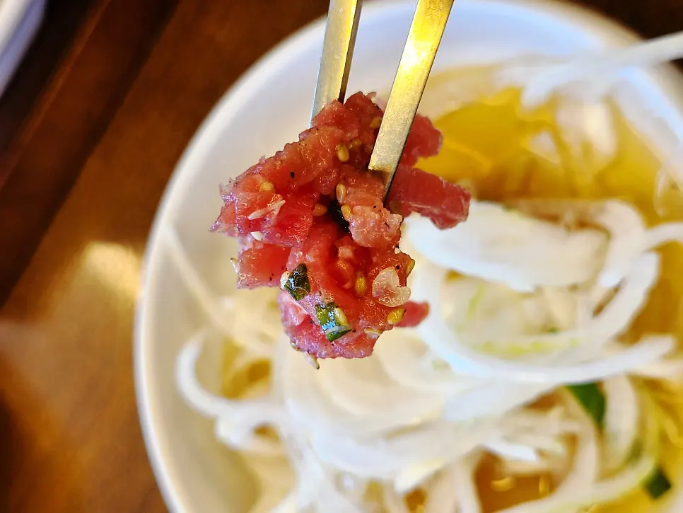 Yukhoe served as a basic side dish