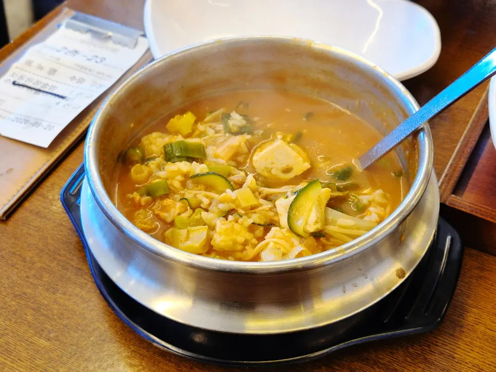 Bubbling brisket doenjang sulbap