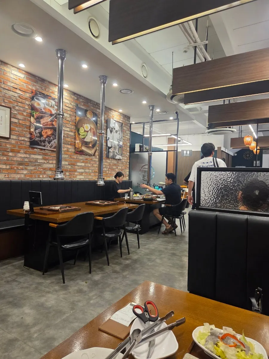 주말 오후 8시 만포갈비 양주본점 방문 모습