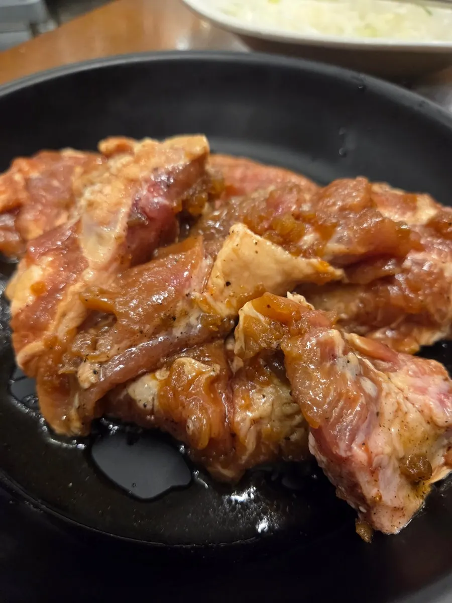만포갈비 한돈수제갈비 2인분