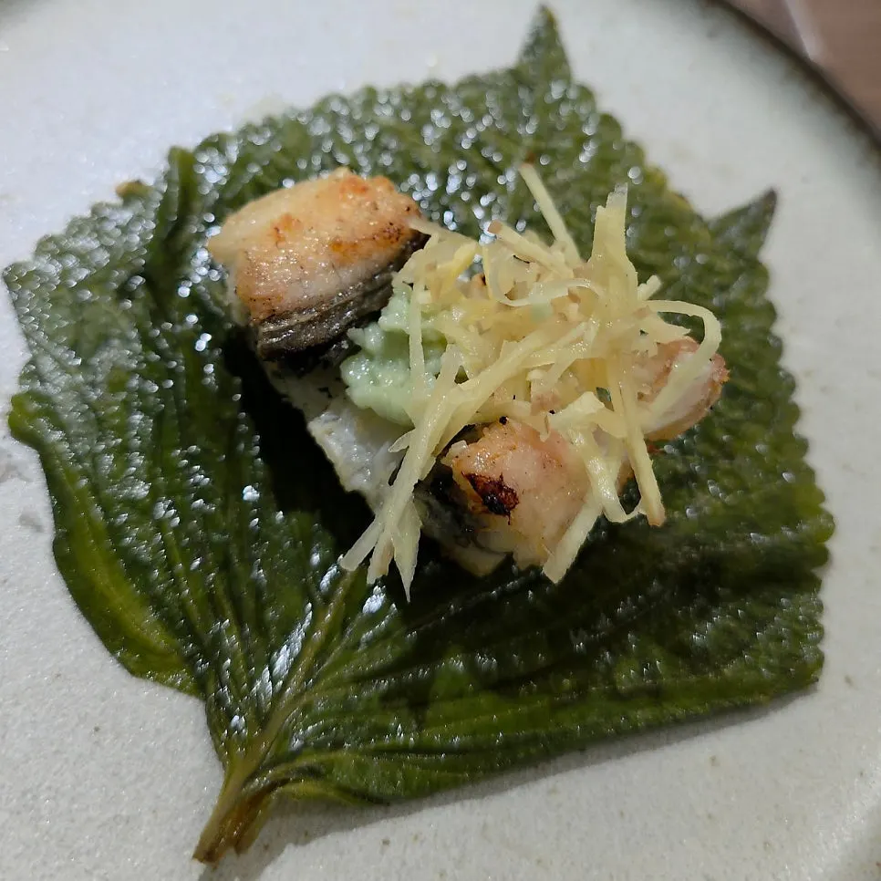 Two servings of pre-cooked salt-grilled eel