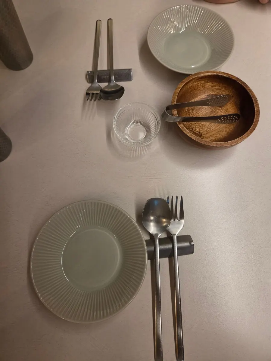 테이블 기본 플레이팅 세팅