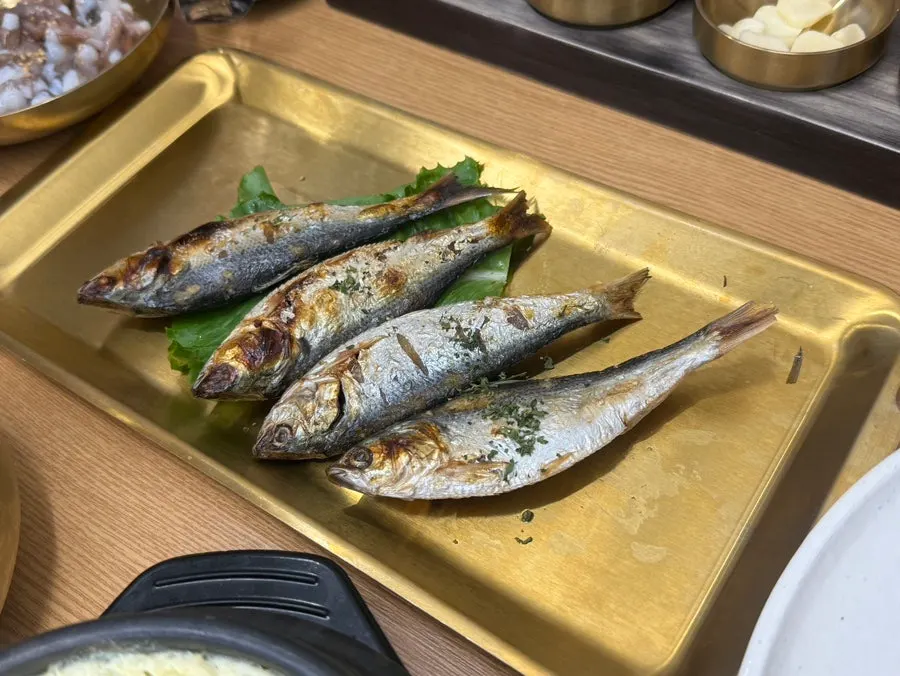 보쌈과 무말랭이, 보쌈김치 한 접시