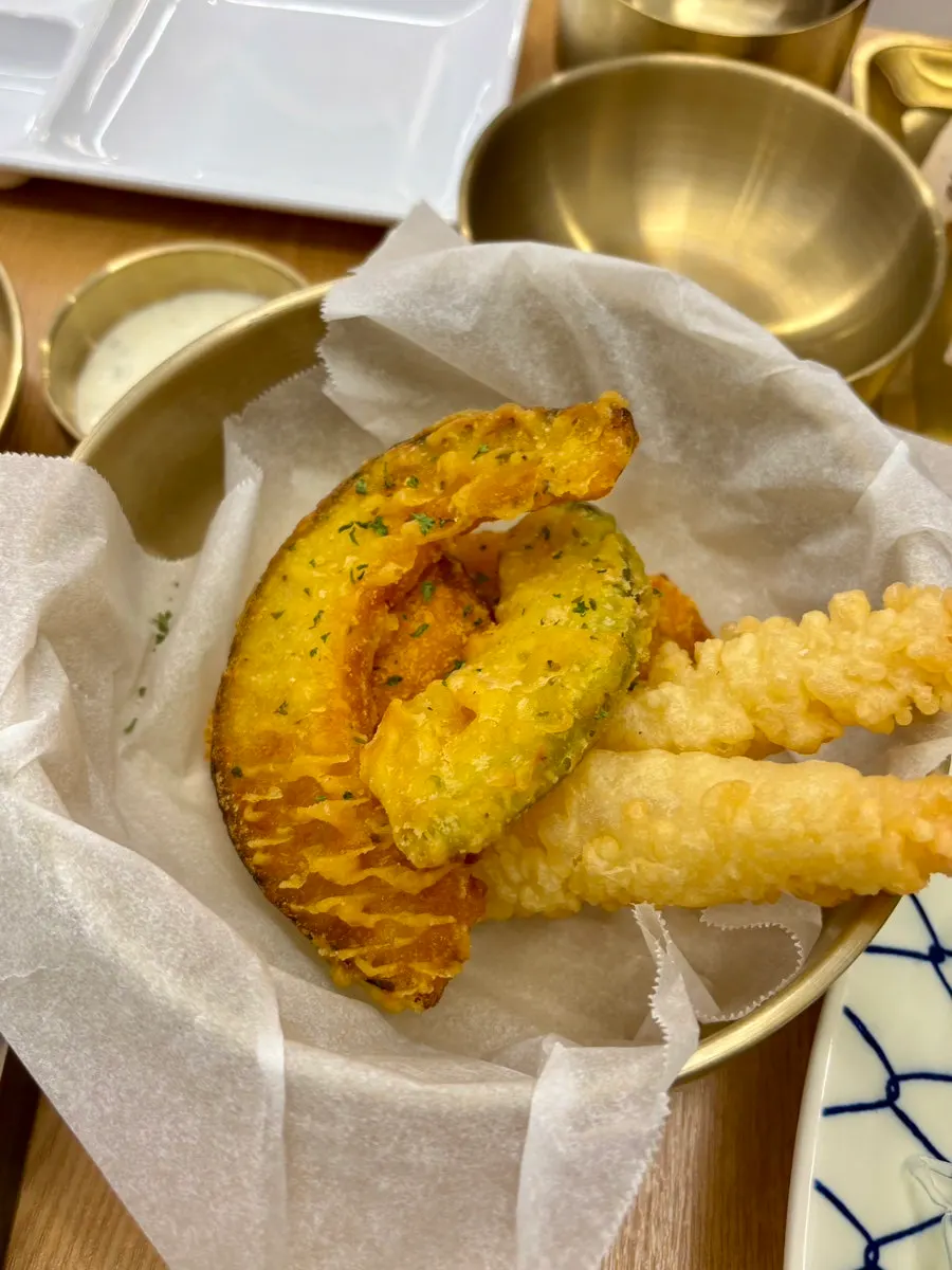전복 내장죽과 미역국