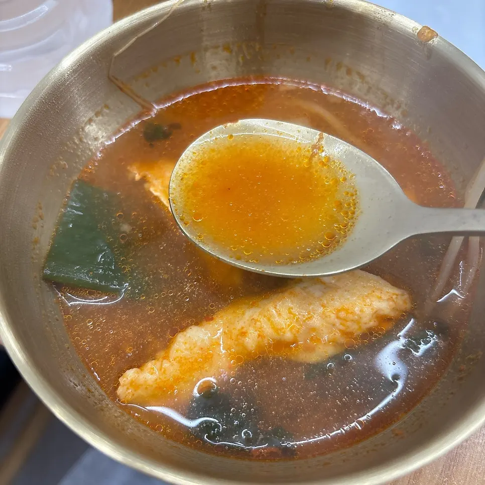 Free spicy fish stew loaded with flesh