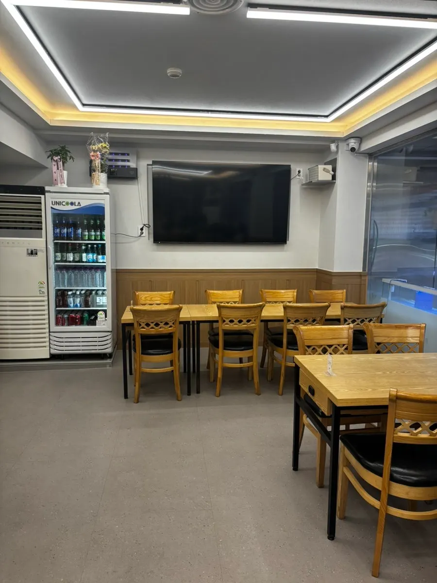 Clean interior hall of the newly opened Mapo Bada