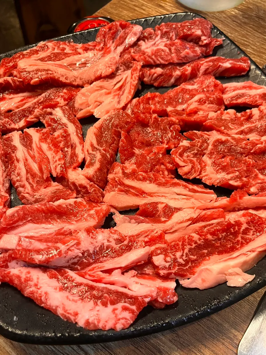 Order of 450g Emperor galbi-sal