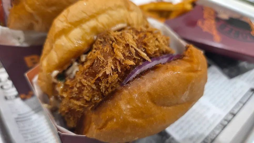 Handmade burgers served after ordering