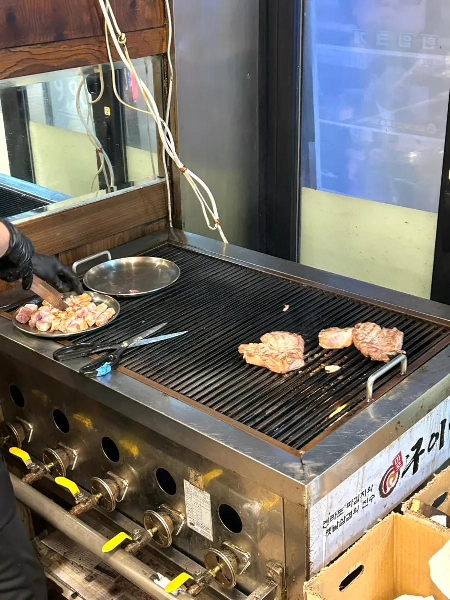 Chiaksan charcoal-par-grilled meat