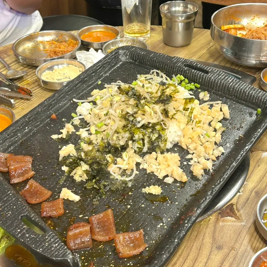 Final fried rice spread