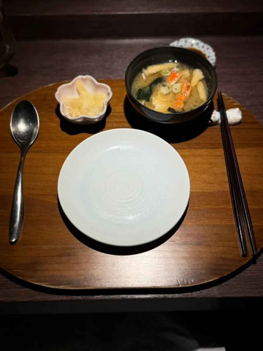 Draft beer ordered alongside the sashimi
