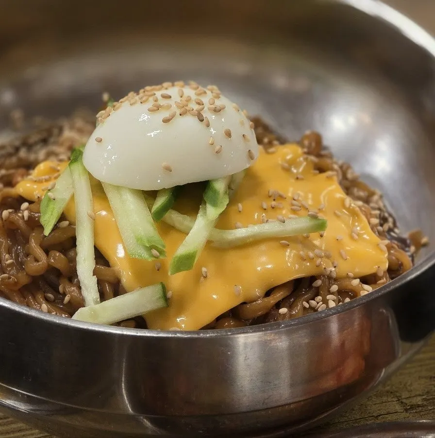 마포구이마당 냉삼과 파김치 한 상