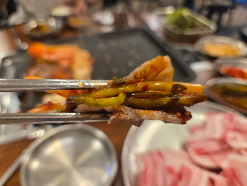 Nicely browned frozen pork belly with pepper