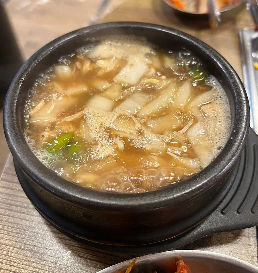 Doenjang jjigae at Mapo Gui Madang Yonggang Direct Branch