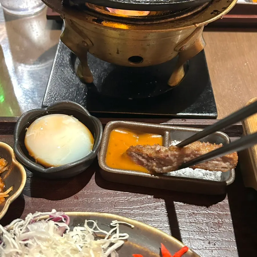 와사비와 소금 곁들임