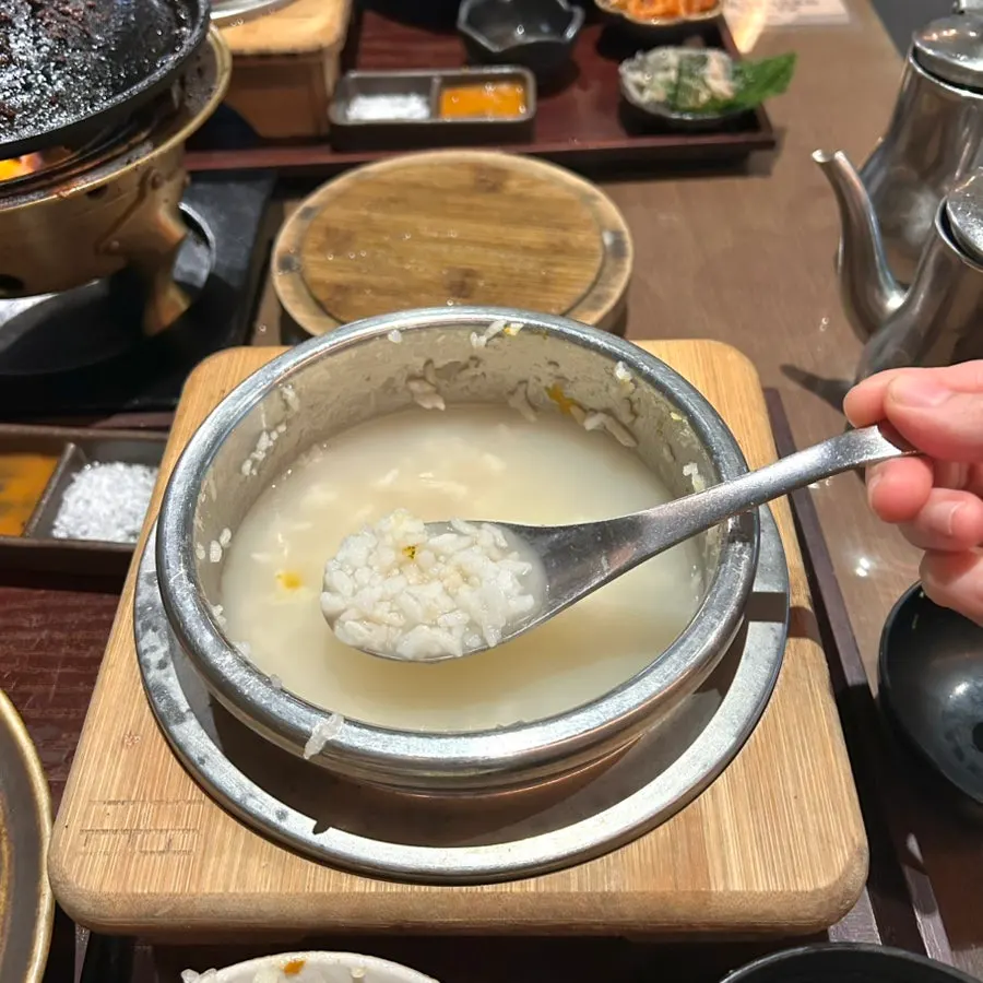 돈코츠 육수 오차즈케