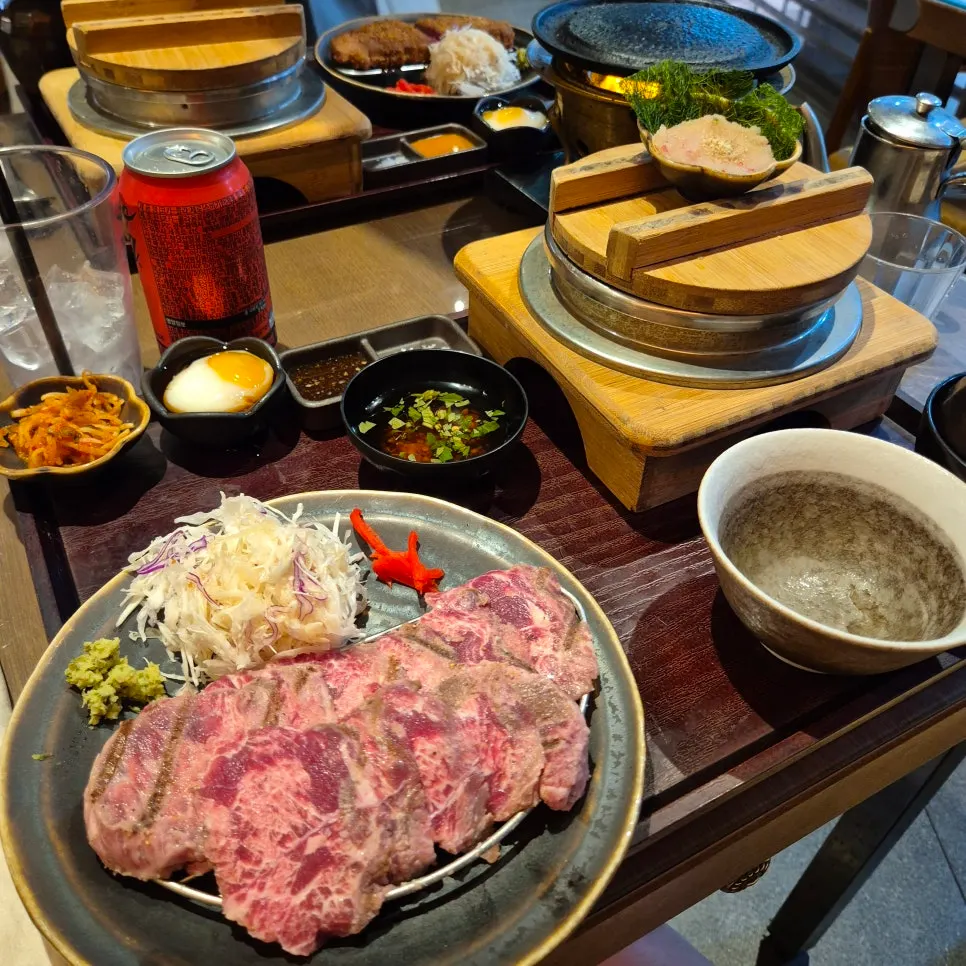 개인 화로로 즐기는 야키니쿠