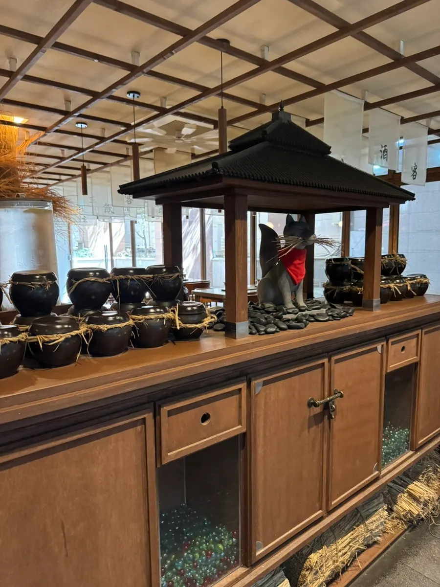 Interior atmosphere at Premium Gyukatsu Gyudo Mapo Gongdeok Main Branch