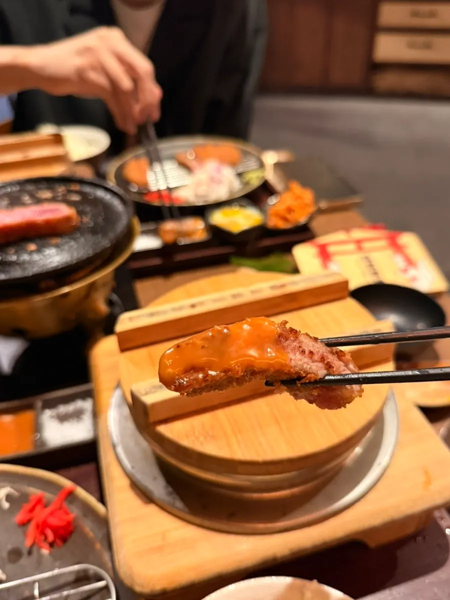 Ochazuke made by pouring katsuobushi broth over rice