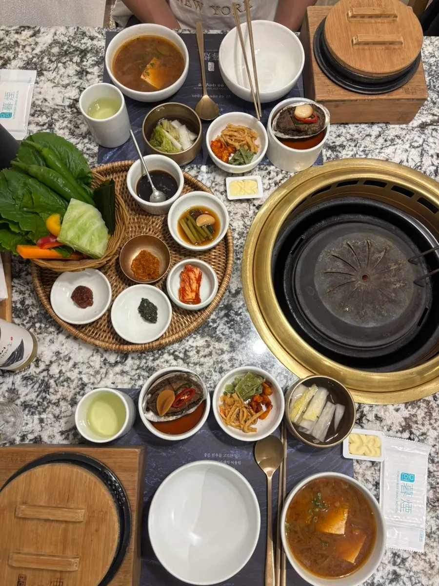 Grilled hanwoo at Mapo Korean beef restaurant Moyeon Mapo