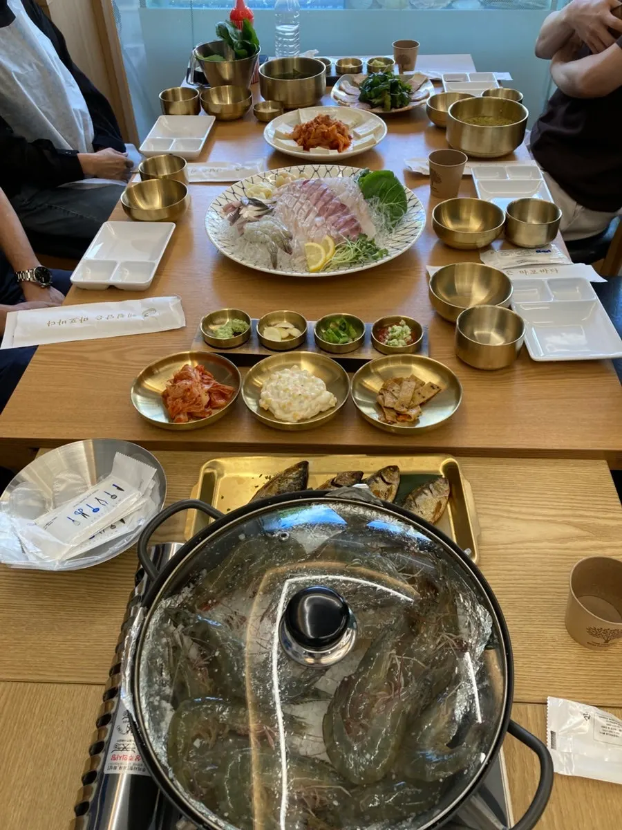 麻浦海签名套餐整体摆盘