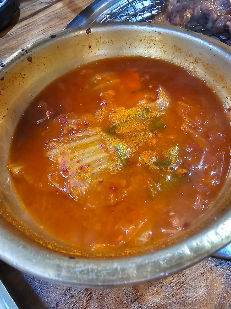 Free kimchi stew packed with ingredients